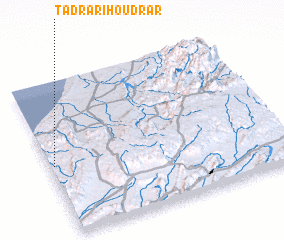 3d view of Tadrar Ihoudrar