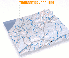 3d view of Tirhissit Igourramene