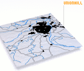 3d view of Union Hill