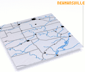 3d view of Newmansville