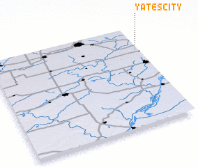 3d view of Yates City