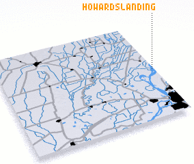 3d view of Howards Landing