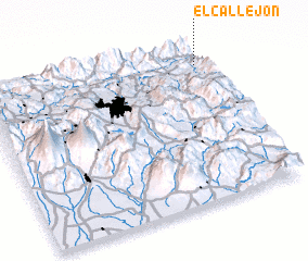 3d view of El Callejón