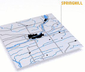 3d view of Spring Hill