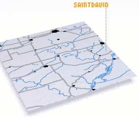 3d view of Saint David