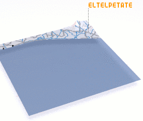 3d view of El Telpetate