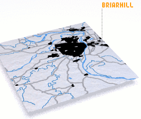 3d view of Briar Hill