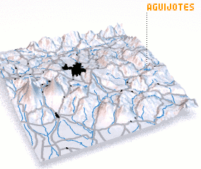3d view of Aguijotes