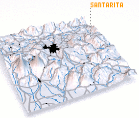 3d view of Santa Rita