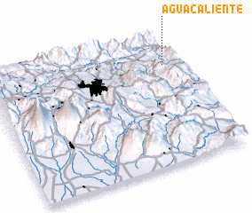 3d view of Agua Caliente