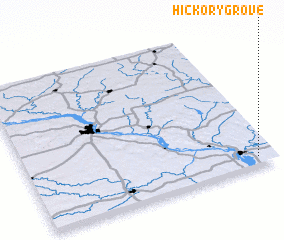 3d view of Hickory Grove