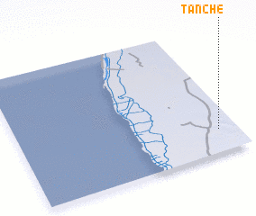 3d view of Tanché