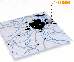 3d view of Lake Siding