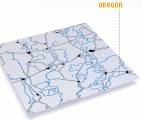 3d view of Oregon