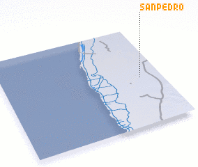 3d view of San Pedro