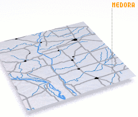 3d view of Medora