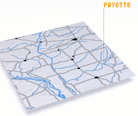 3d view of Fayette