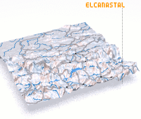 3d view of El Canastal