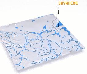 3d view of Sayaxché
