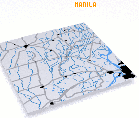 3d view of Manila