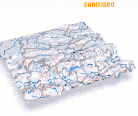 3d view of San Isidro