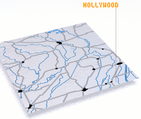 3d view of Hollywood