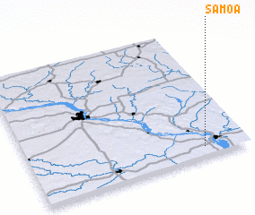 3d view of Samoa