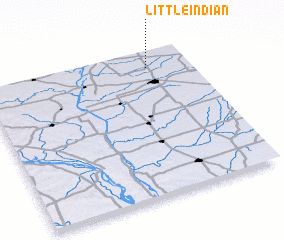 3d view of Little Indian