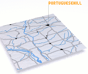 3d view of Portuguese Hill