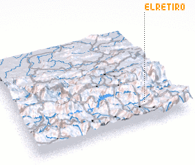 3d view of El Retiro