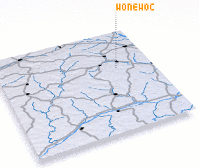 3d view of Wonewoc