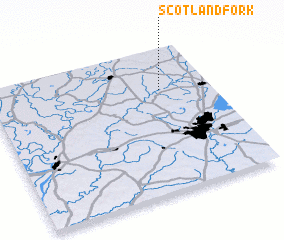 3d view of Scotland Fork