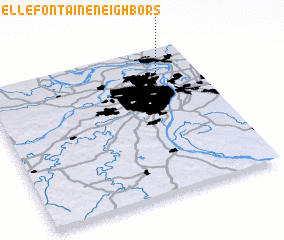 3d view of Bellefontaine Neighbors