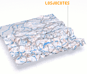 3d view of Los Jocotes