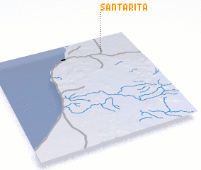 3d view of Santa Rita