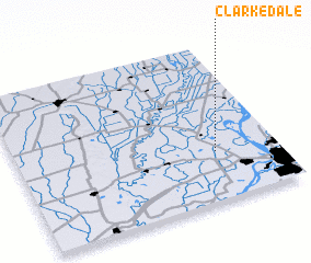 3d view of Clarkedale