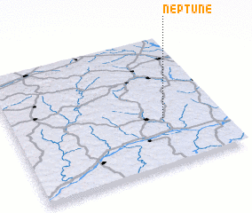 3d view of Neptune