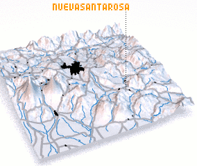 3d view of Nueva Santa Rosa