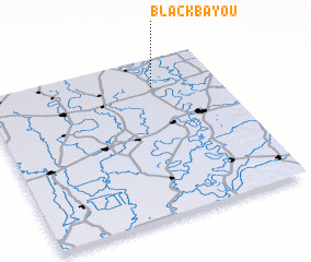 3d view of Black Bayou