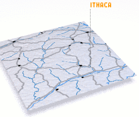 3d view of Ithaca