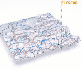 3d view of El Cacao