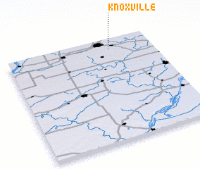 3d view of Knoxville