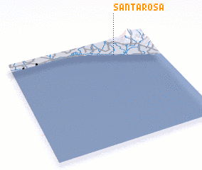 3d view of Santa Rosa