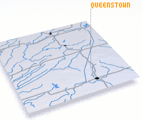 3d view of Queenstown