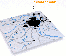 3d view of Pasadena Park