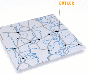 3d view of Butler