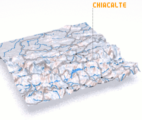 3d view of Chiacalté