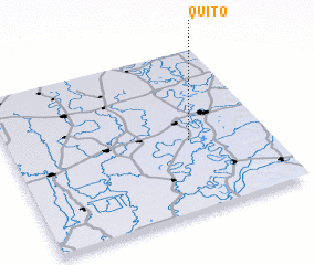 3d view of Quito