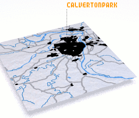 3d view of Calverton Park