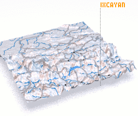 3d view of Ixcayán